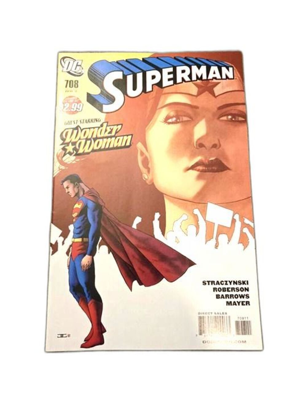 Superman #708 (2011) DC Comics Grounded Guest Starring Wonder Woman